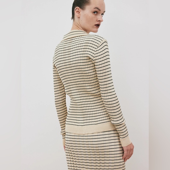 SOURCE UNKNOWN *SET* Three (3) Piece Set Parmesan Top, Cardigan & Skirt NWT - Picture 7 of 14